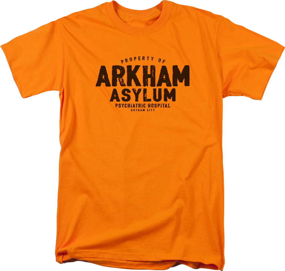 Property Of Arkham Asylum DC Comics T-Shirt - Image 2