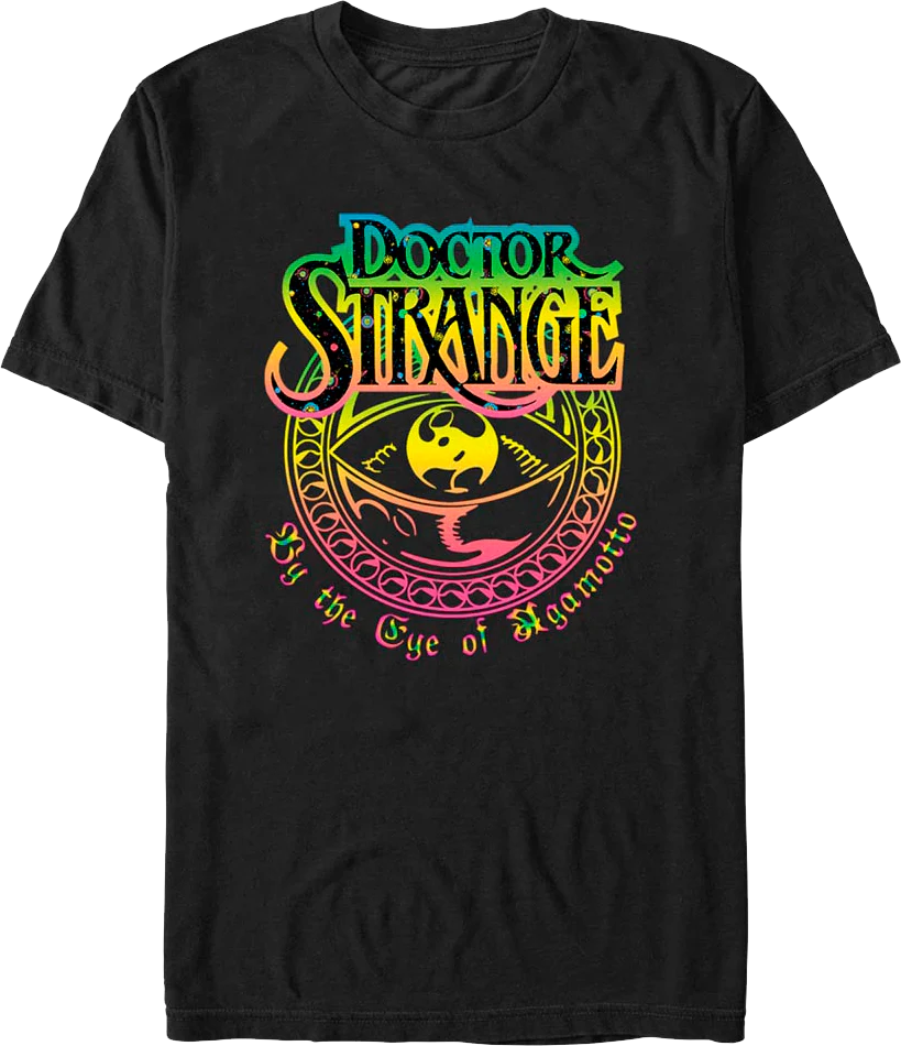 Psychedelic Eye of Agamotto Doctor Strange Marvel Comics T-Shirt