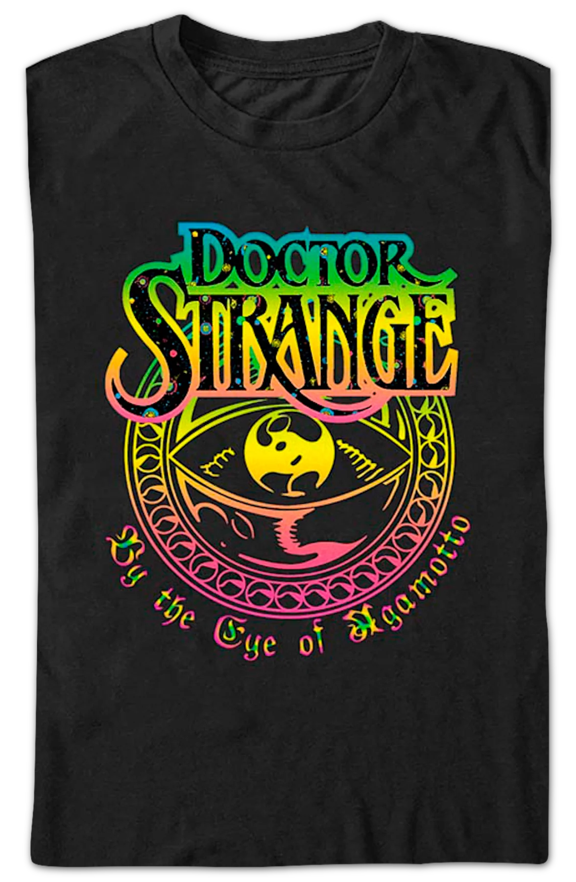 Psychedelic Eye of Agamotto Doctor Strange Marvel Comics T-Shirt - Image 2