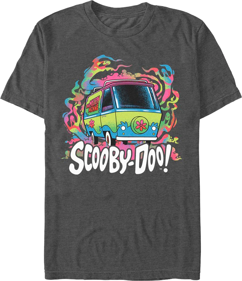 Psychedelic Ghosts Scooby-Doo T-Shirt