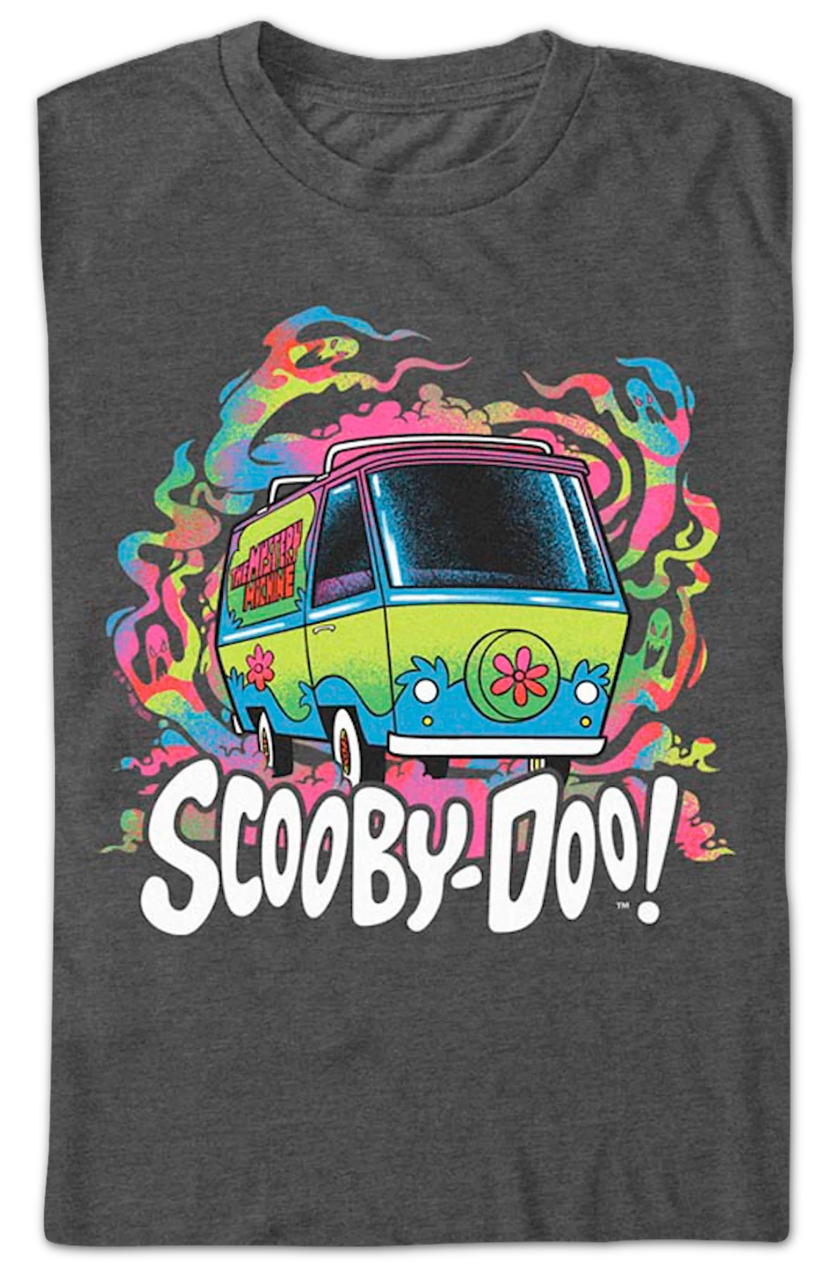 Psychedelic Ghosts Scooby-Doo T-Shirt - Image 2