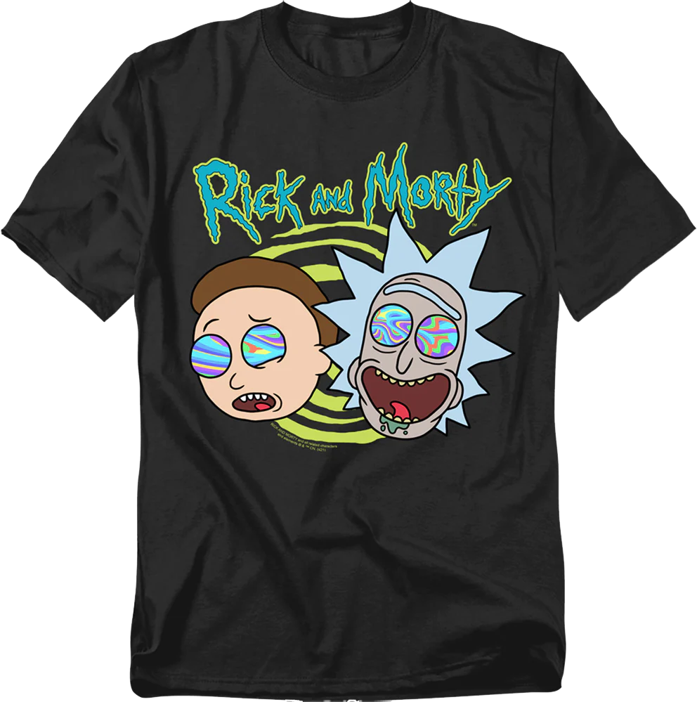 Psychedelic Rick And Morty T-Shirt