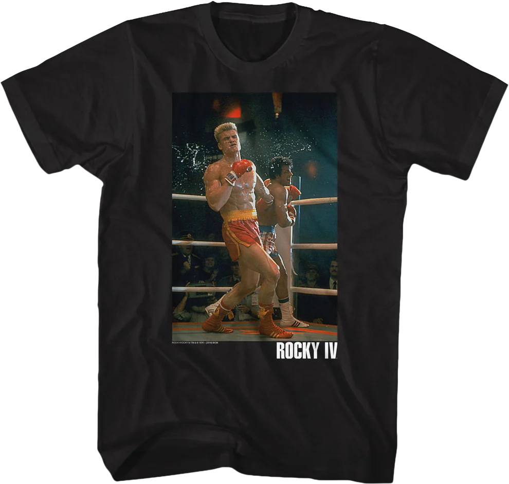 Punching Drago Rocky T-Shirt