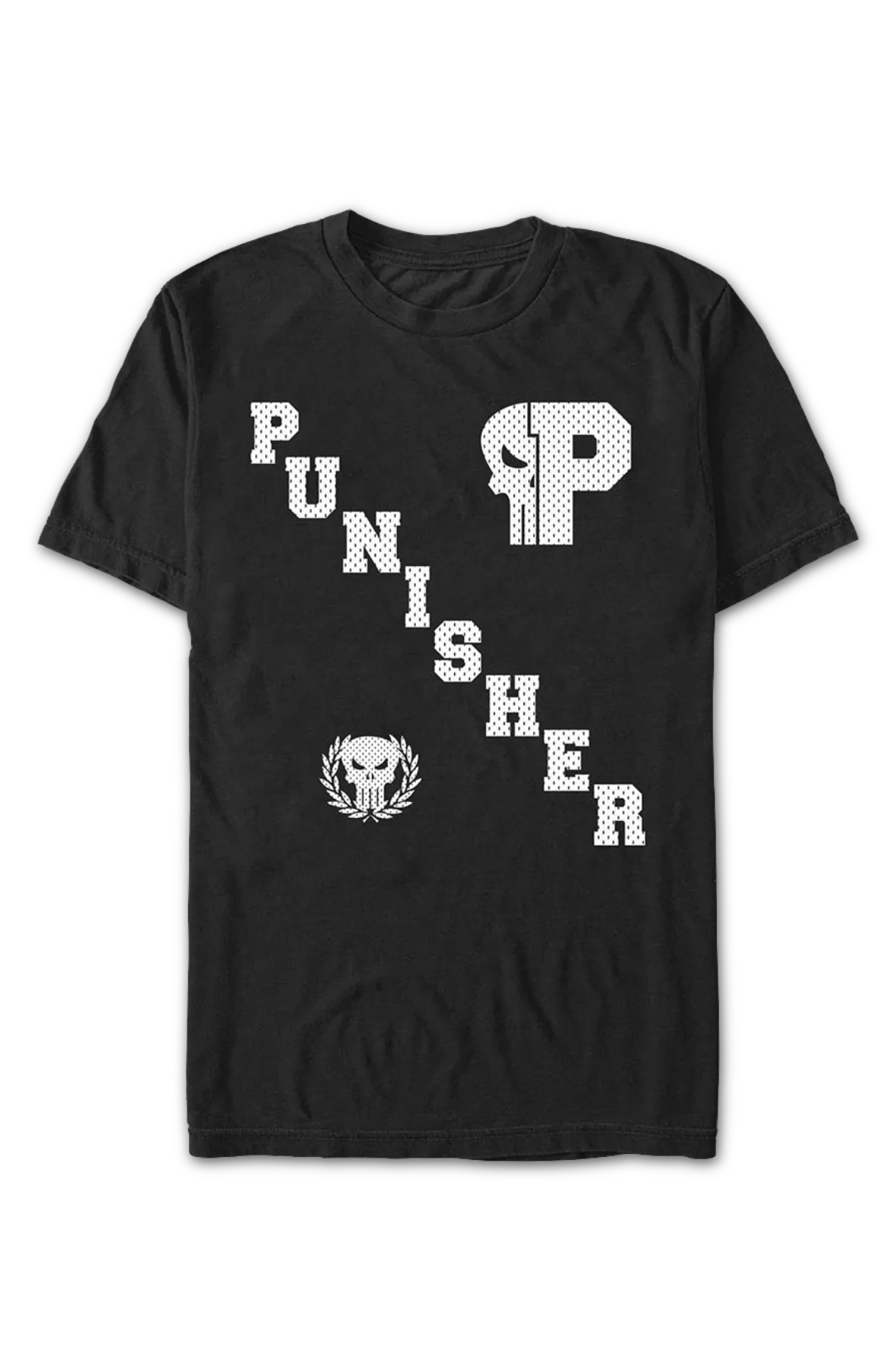 Punisher Jersey Logo Marvel Comics T-Shirt - Image 2