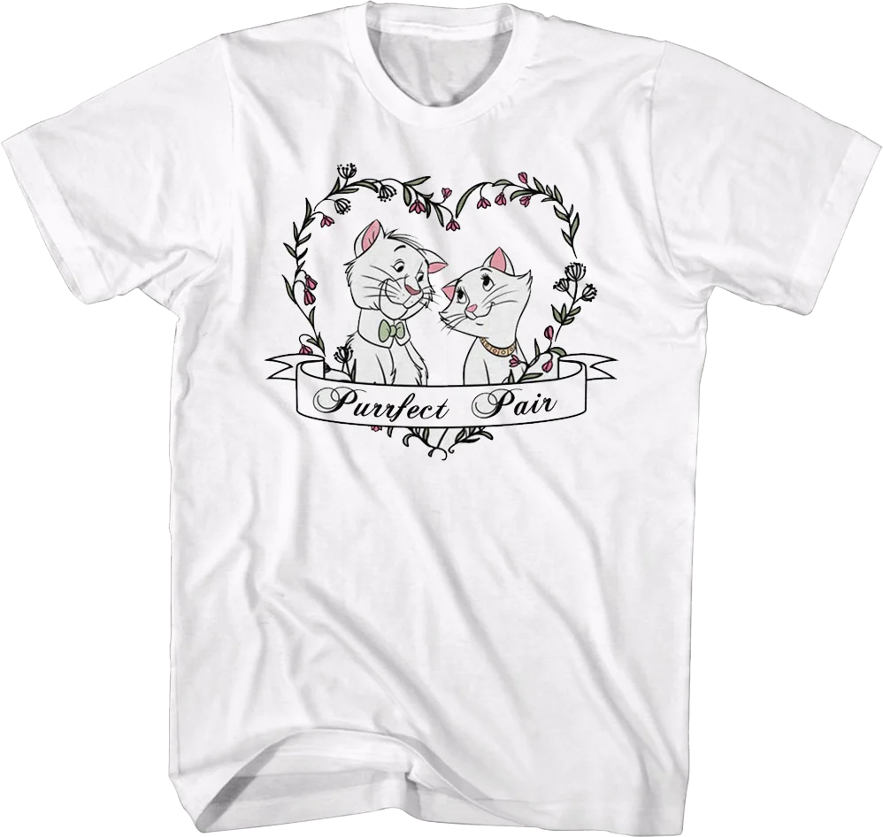 Purrfect Pair Aristocats T-Shirt