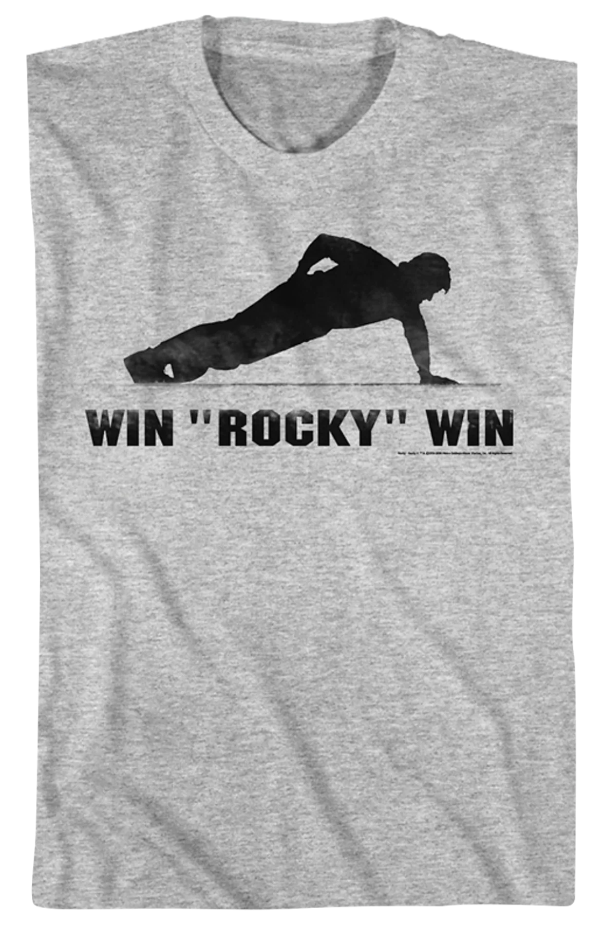Pushup Win Rocky Win T-Shirt - Image 2