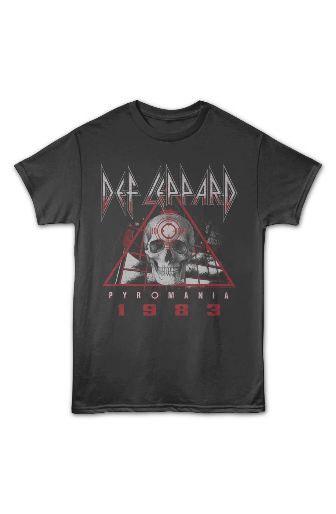 Pyromania Skull Def Leppard T-Shirt - Image 2