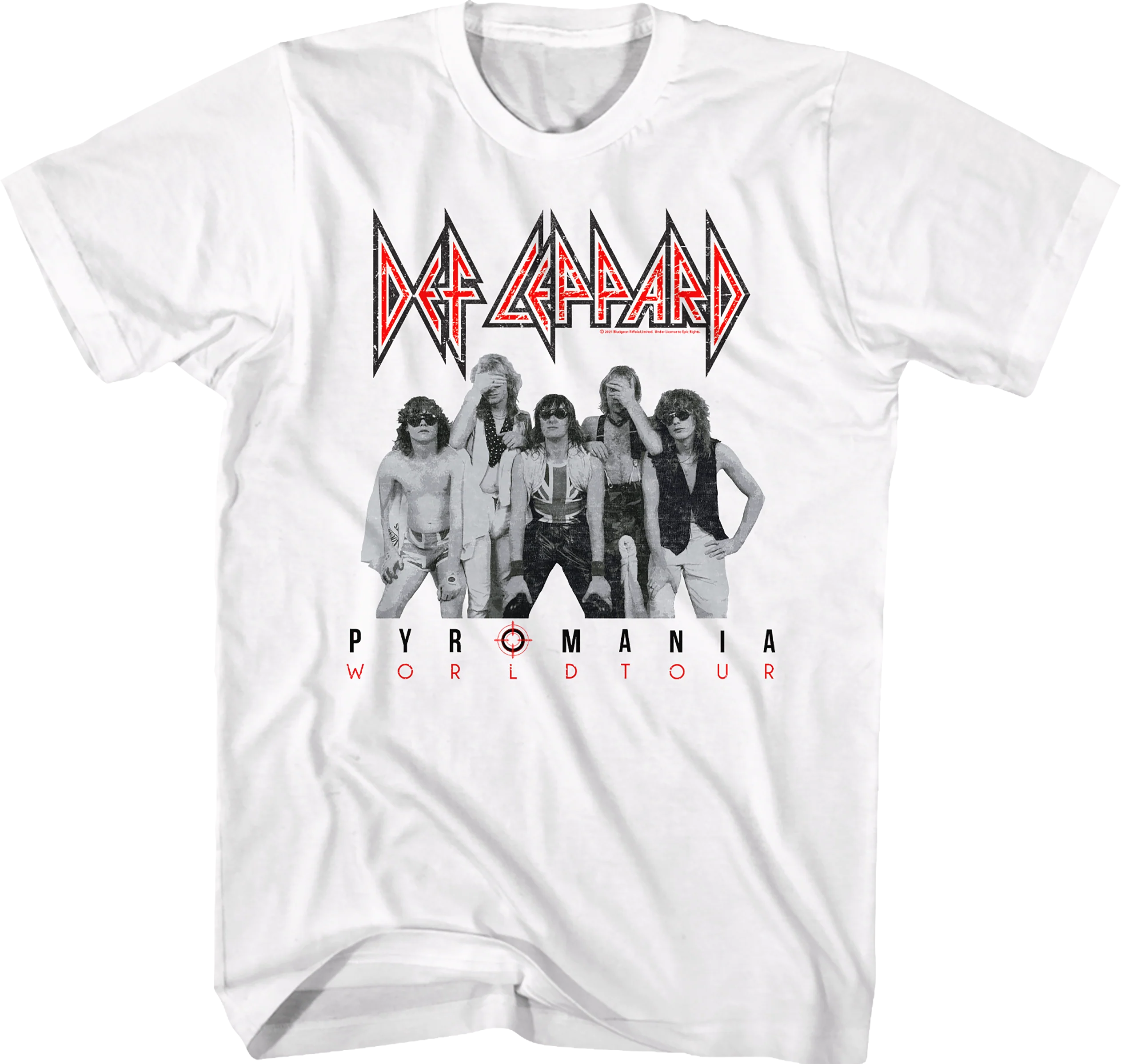 Pyromania World Tour Def Leppard T-Shirt