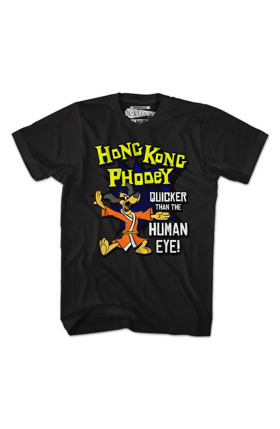 Quicker Than The Human Eye Hong Kong Phooey T-Shirt - Image 2