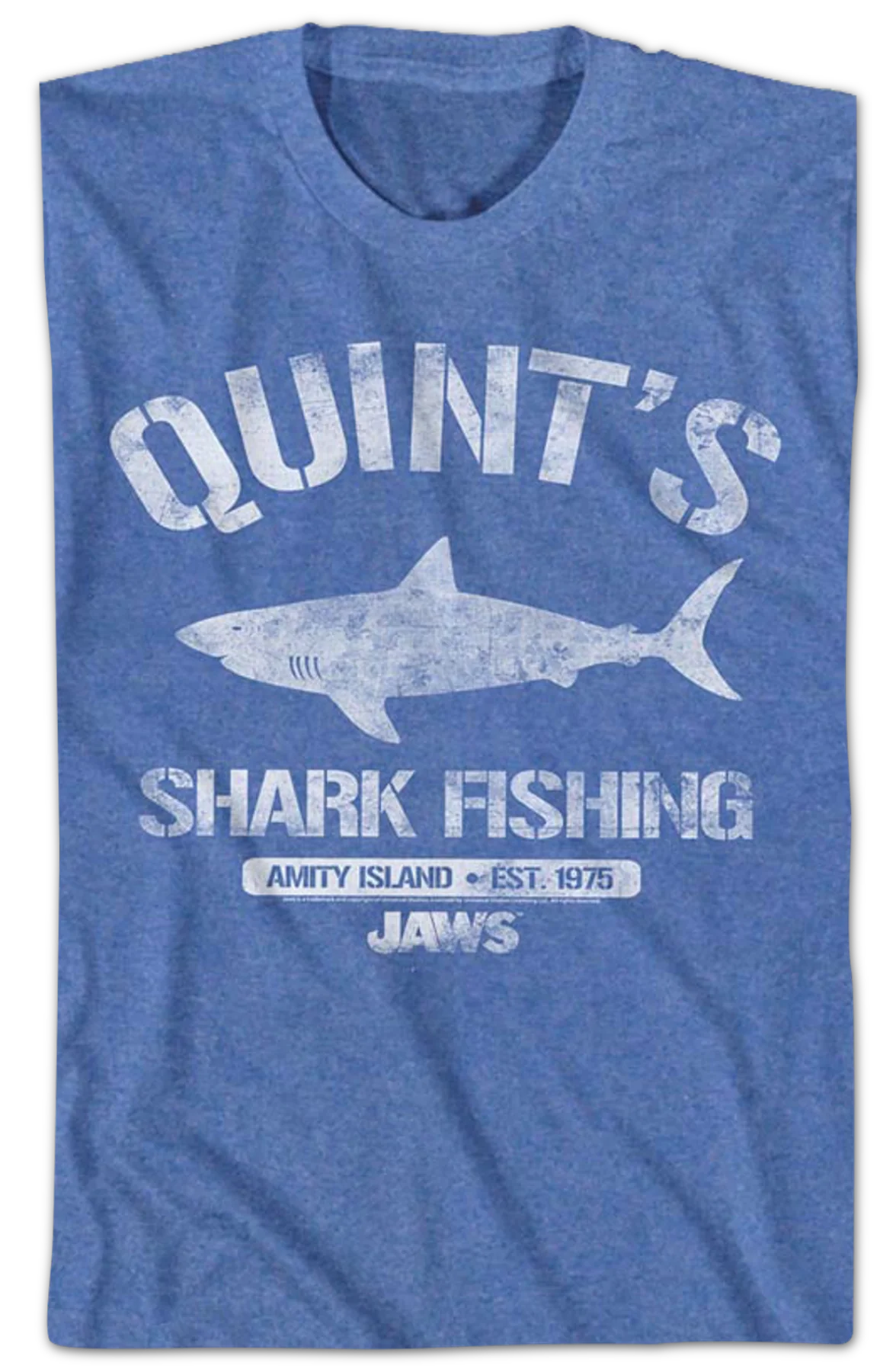 Quint's Shark Fishing Jaws T-Shirt - Image 2