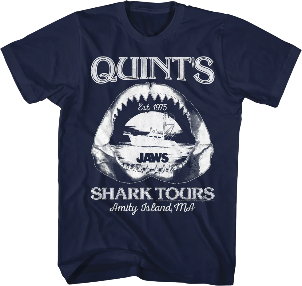 Quint's Shark Tours Jaws T-Shirt