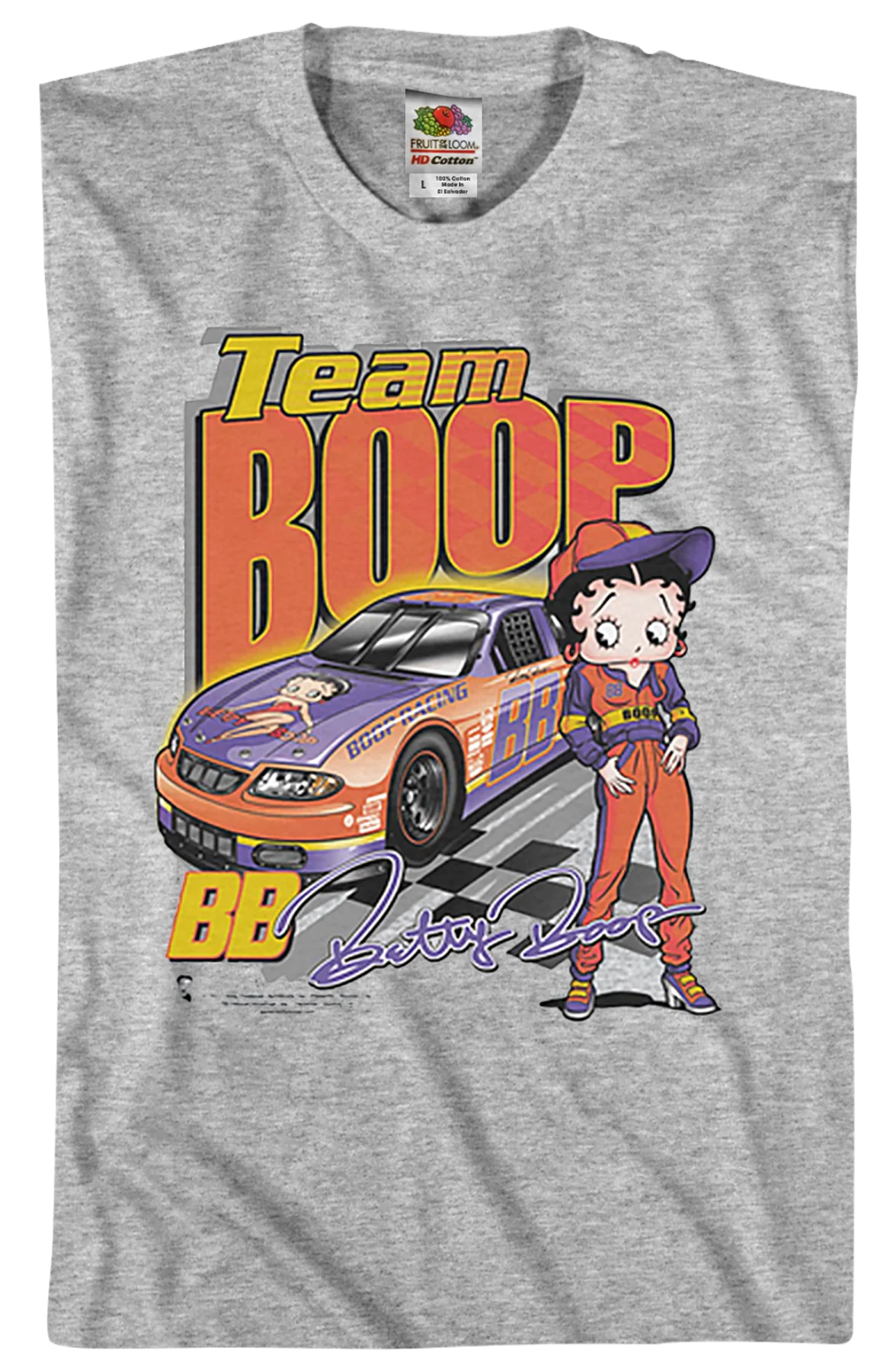 Racing Betty Boop T-Shirt - Image 2