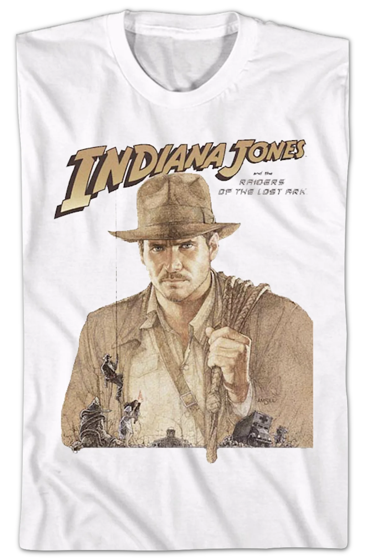 Raiders of the Lost Ark Indiana Jones T-Shirt - Image 2