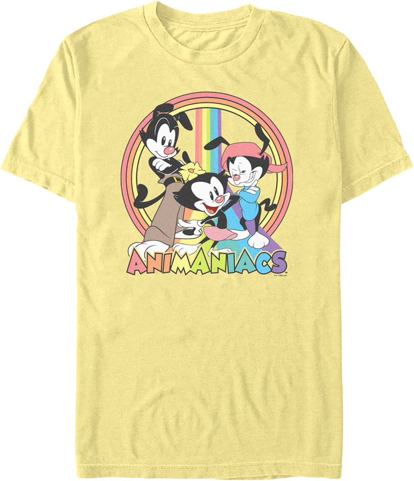 Rainbow Circle Animaniacs T-Shirt