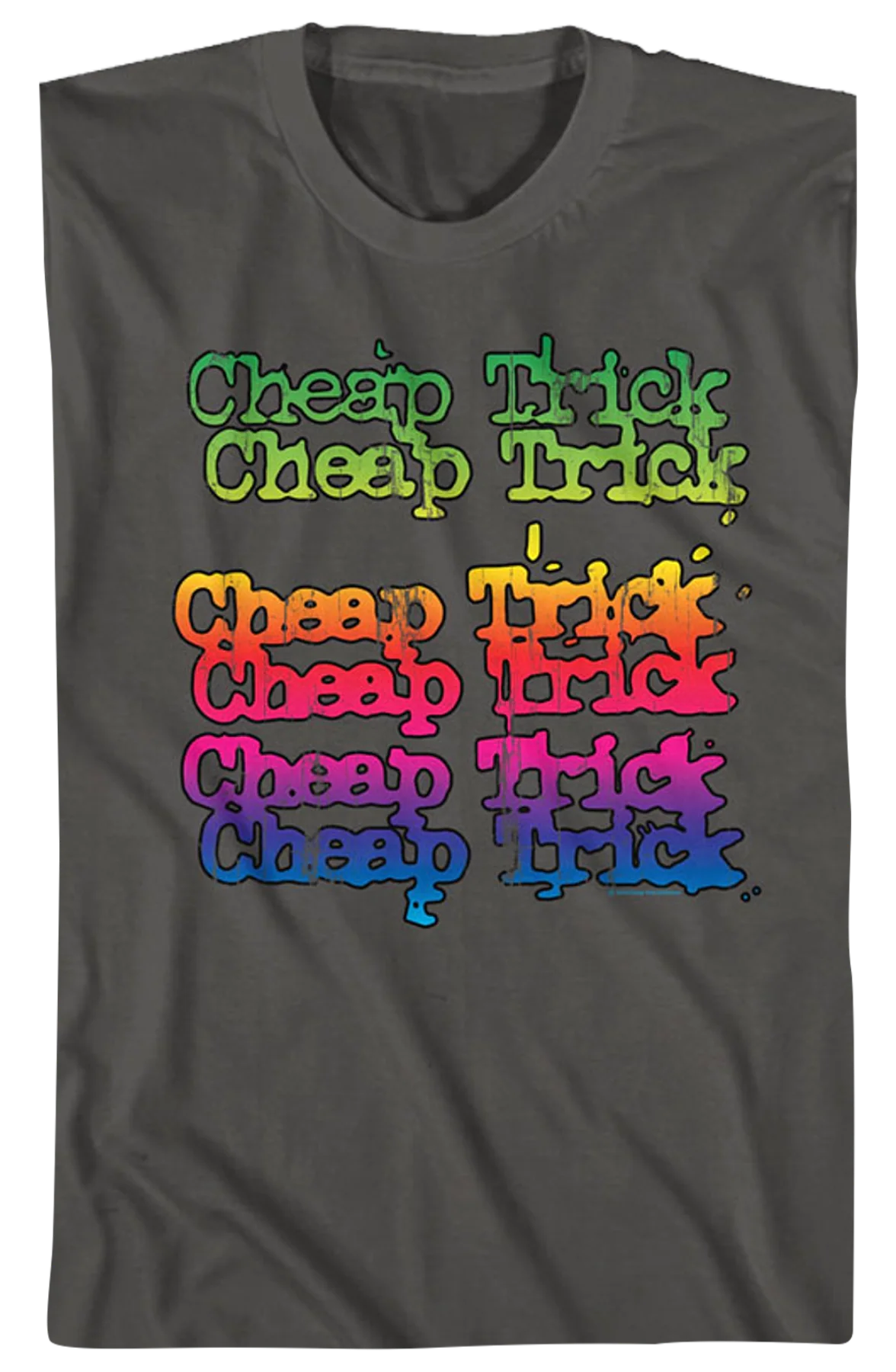 Rainbow Logo Cheap Trick T-Shirt - Image 2