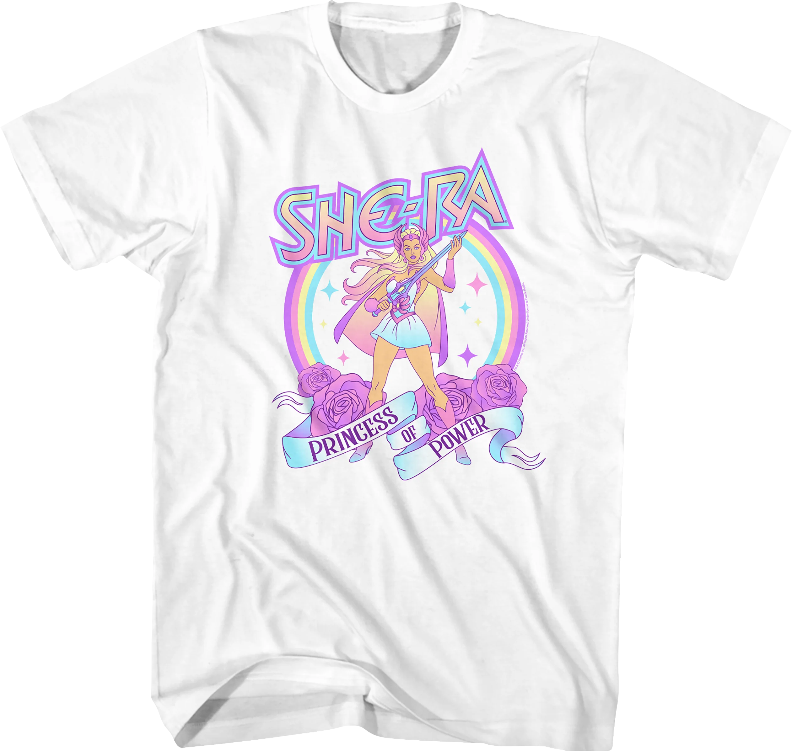 Rainbow She-Ra Masters of the Universe T-Shirt
