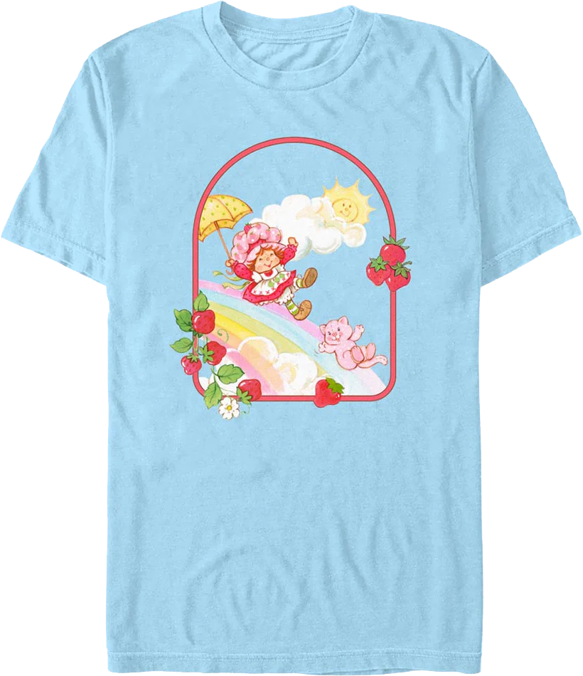 Rainbow Slide Strawberry Shortcake T-Shirt
