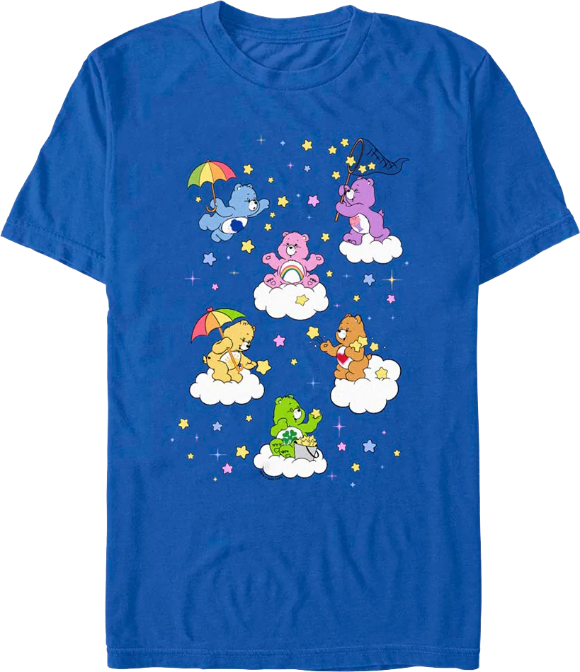 Raining Stars Care Bears T-Shirt