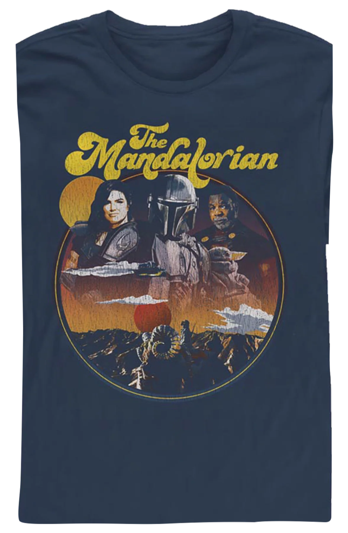 Razor Crest Crew The Mandalorian Star Wars Long Sleeve Shirt - Image 2
