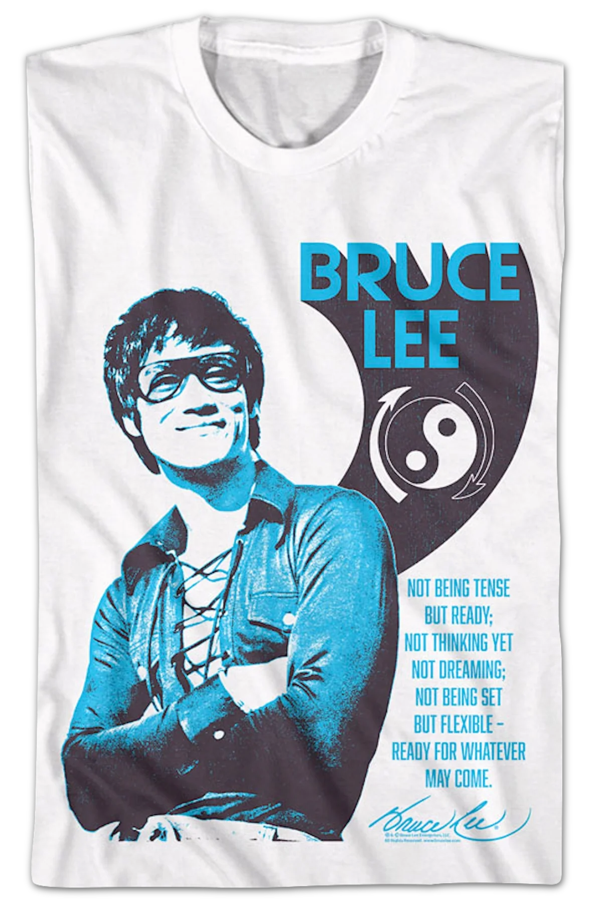 Ready For Whatever May Come Bruce Lee T-Shirt - Image 2