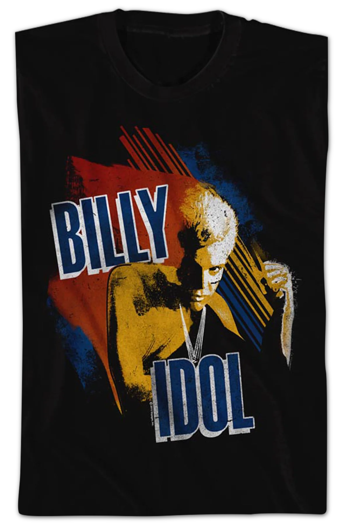 Rebel Yell Album Cover Billy Idol T-Shirt - Image 2