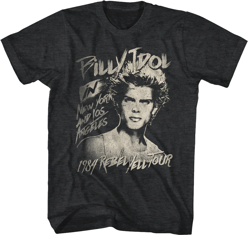 Rebel Yell Tour Billy Idol T-Shirt