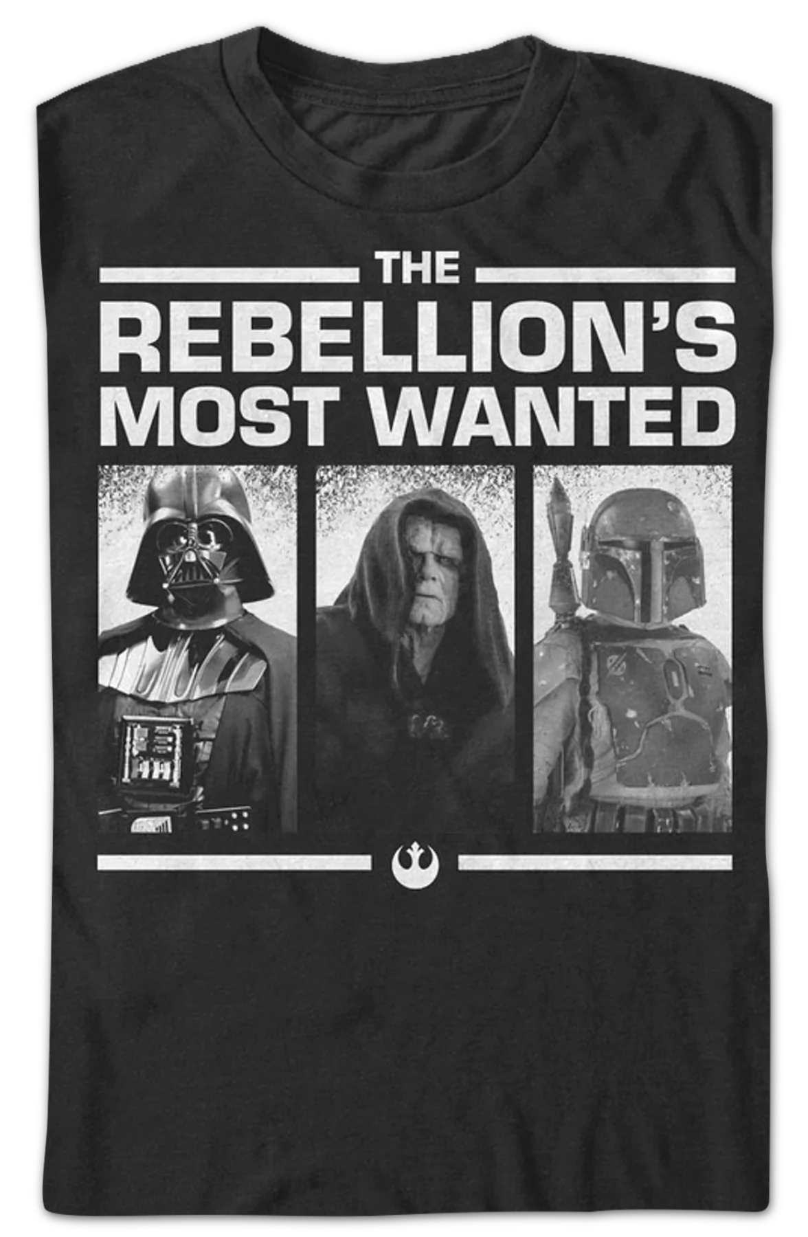 Rebellion's Most Wanted Star Wars T-Shirt - Image 2