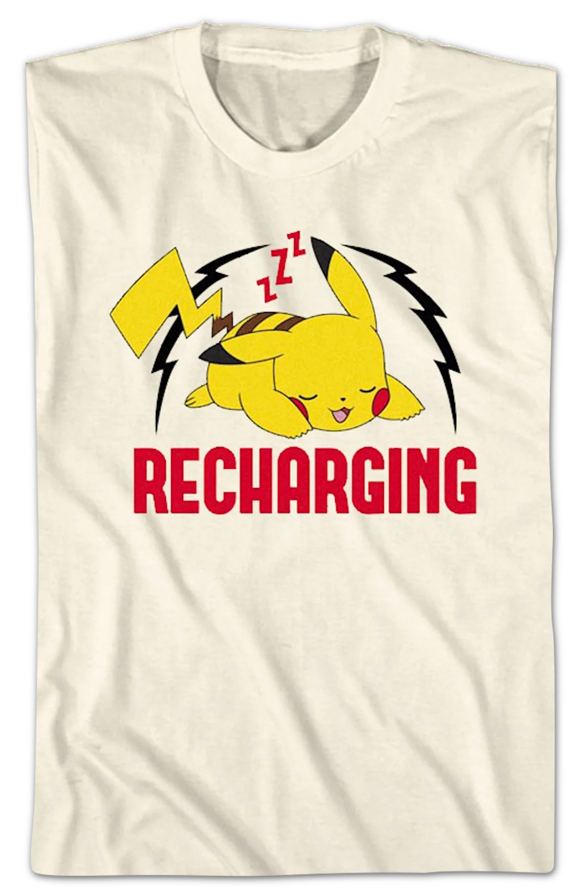 Recharging Pokemon T-Shirt - Image 2