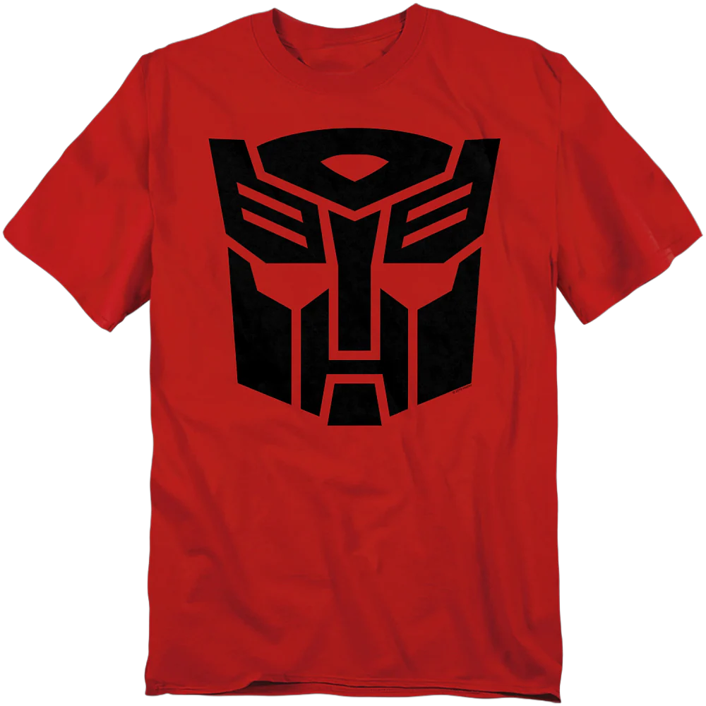 Red Autobot Logo Transformers T-Shirt