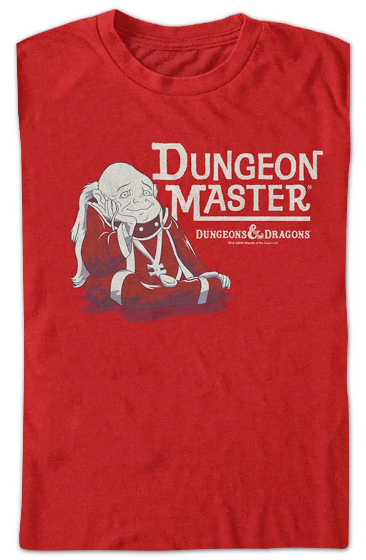 Red Dungeon Master Dungeons & Dragons T-Shirt - Image 2