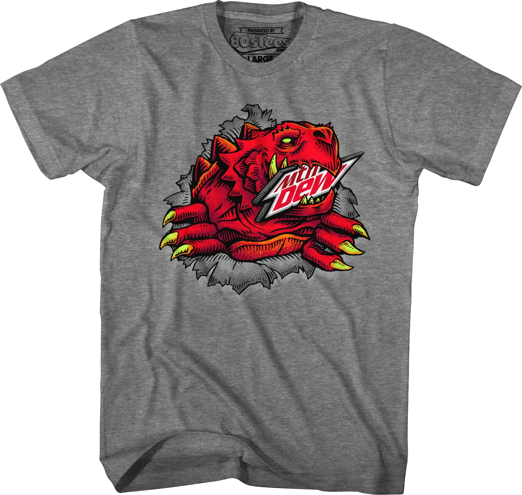 Red Ripper Mountain Dew T-Shirt