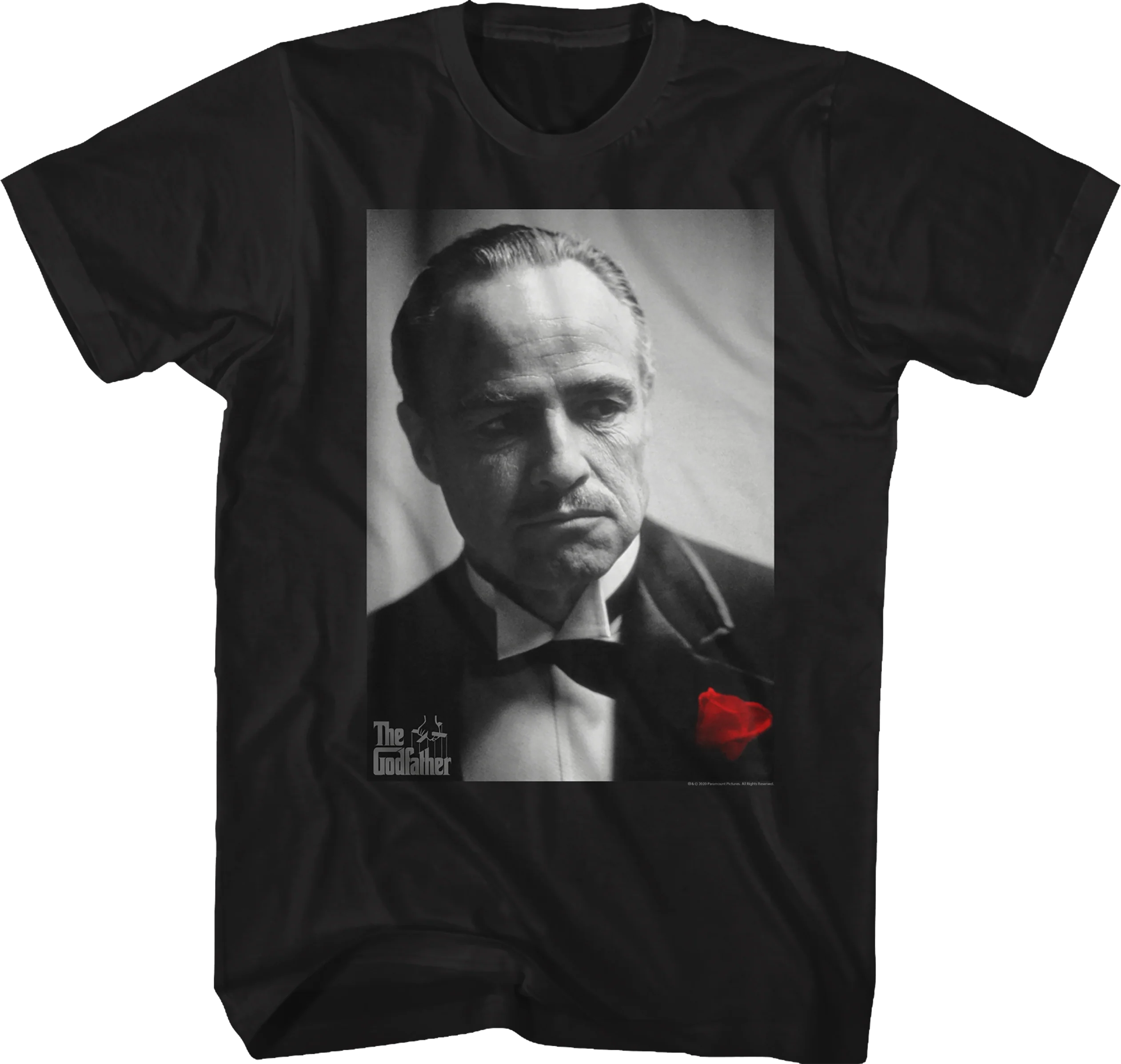 Red Rose The Godfather T-Shirt