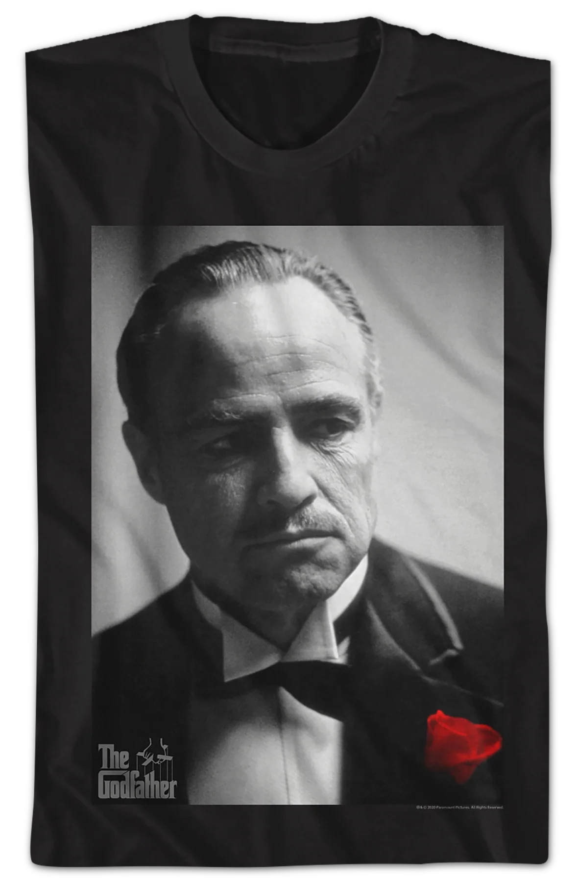 Red Rose The Godfather T-Shirt - Image 2