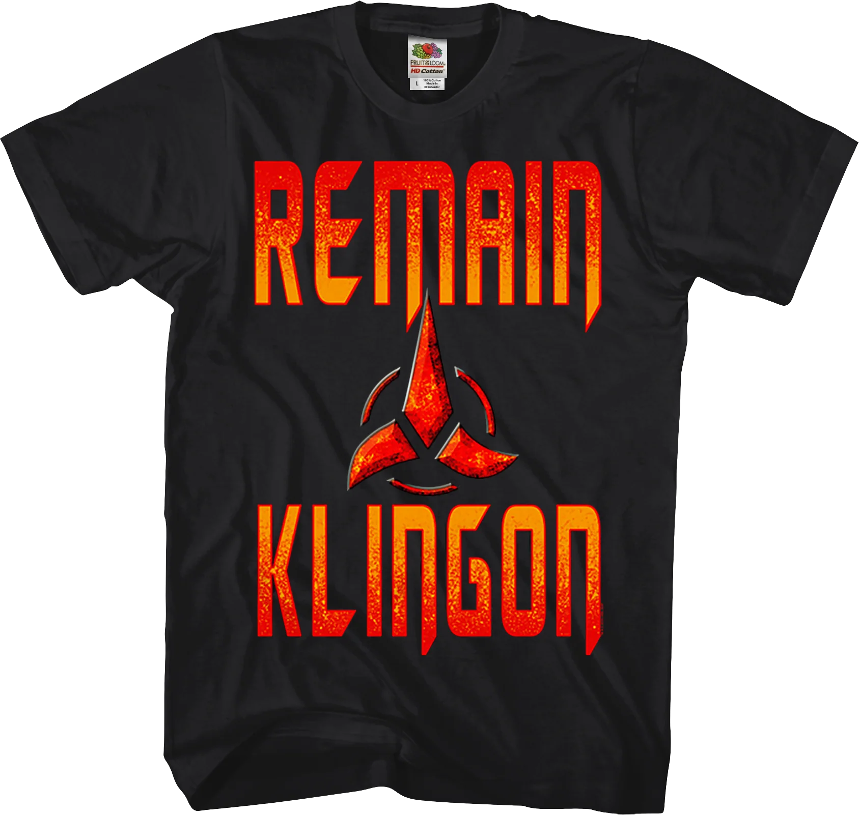 Remain Klingon Star Trek T-Shirt