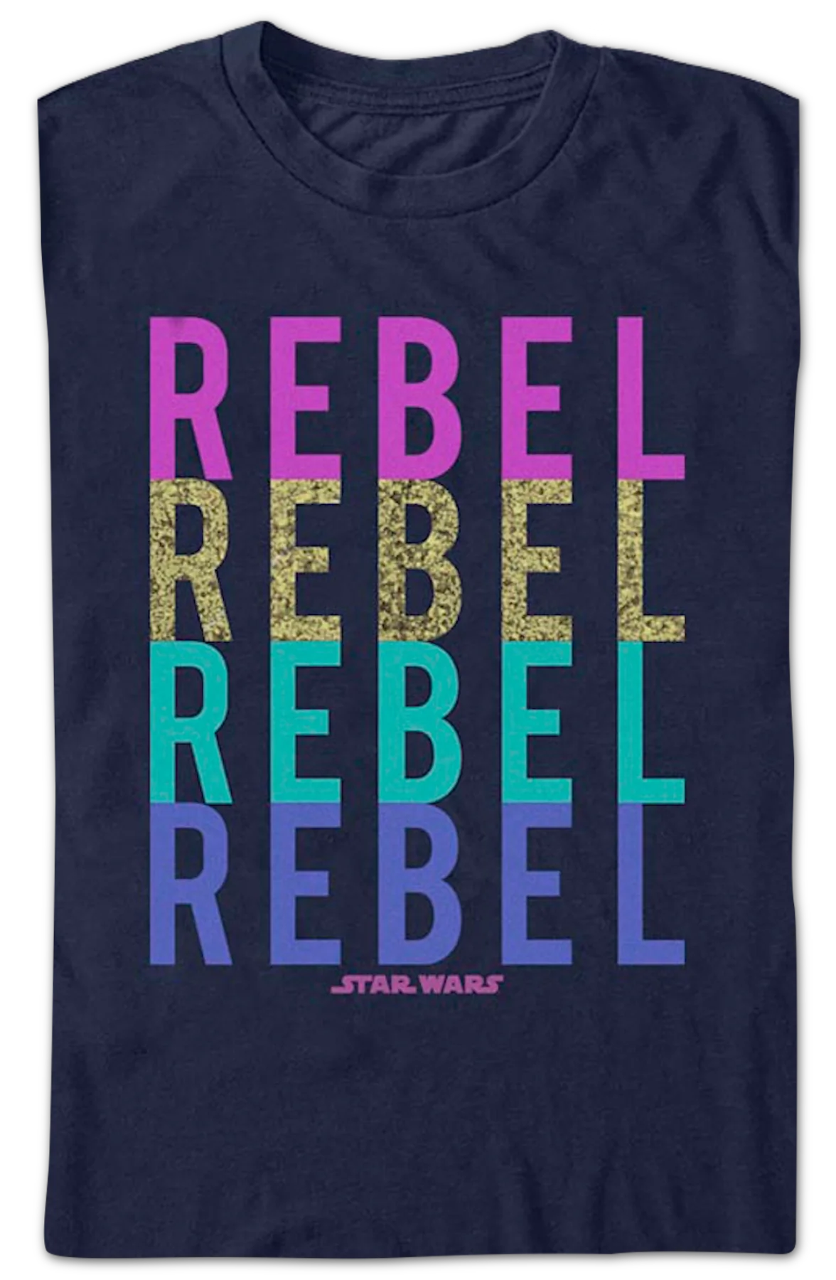 Repeating Rebel Star Wars T-Shirt - Image 2