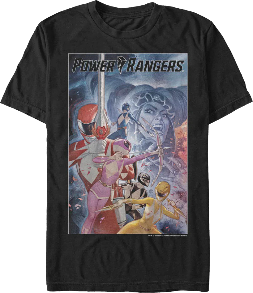Repulsa Poster Mighty Morphin Power Rangers T-Shirt