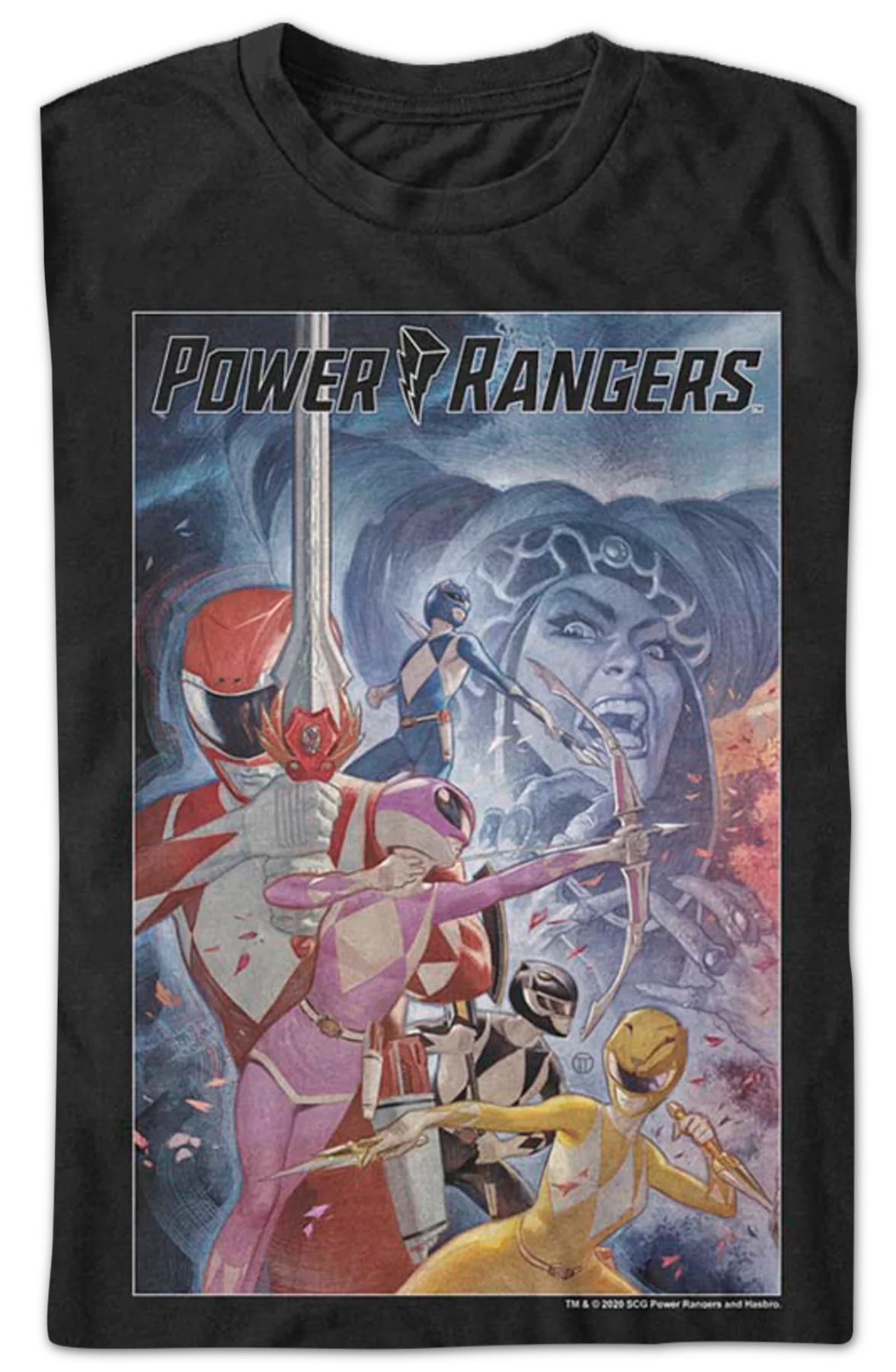 Repulsa Poster Mighty Morphin Power Rangers T-Shirt - Image 2