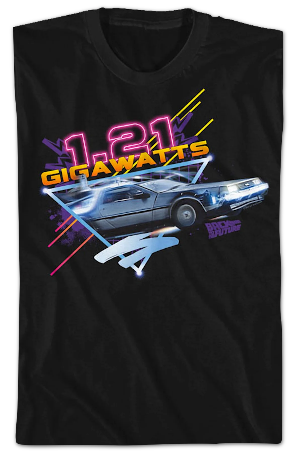 Retro 1.21 Gigawatts Back To The Future T-Shirt - Image 2
