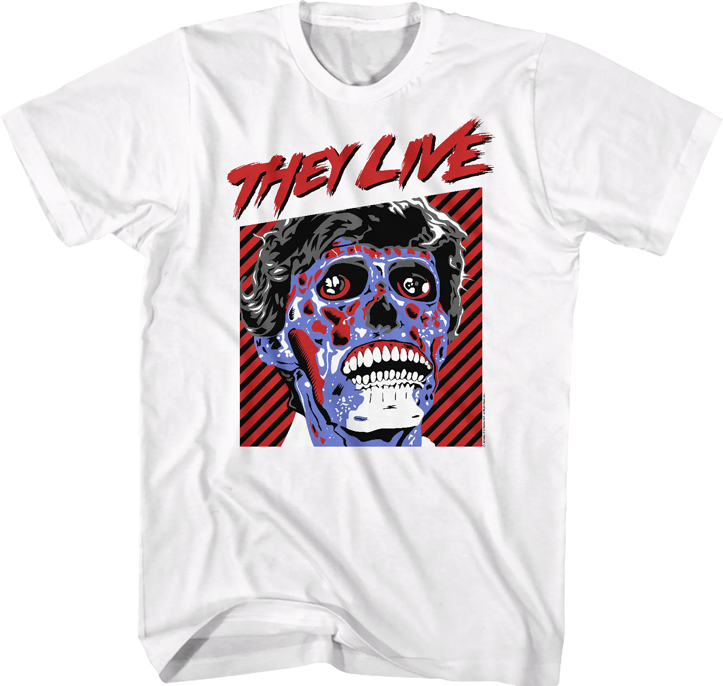 Retro Alien They Live T-Shirt