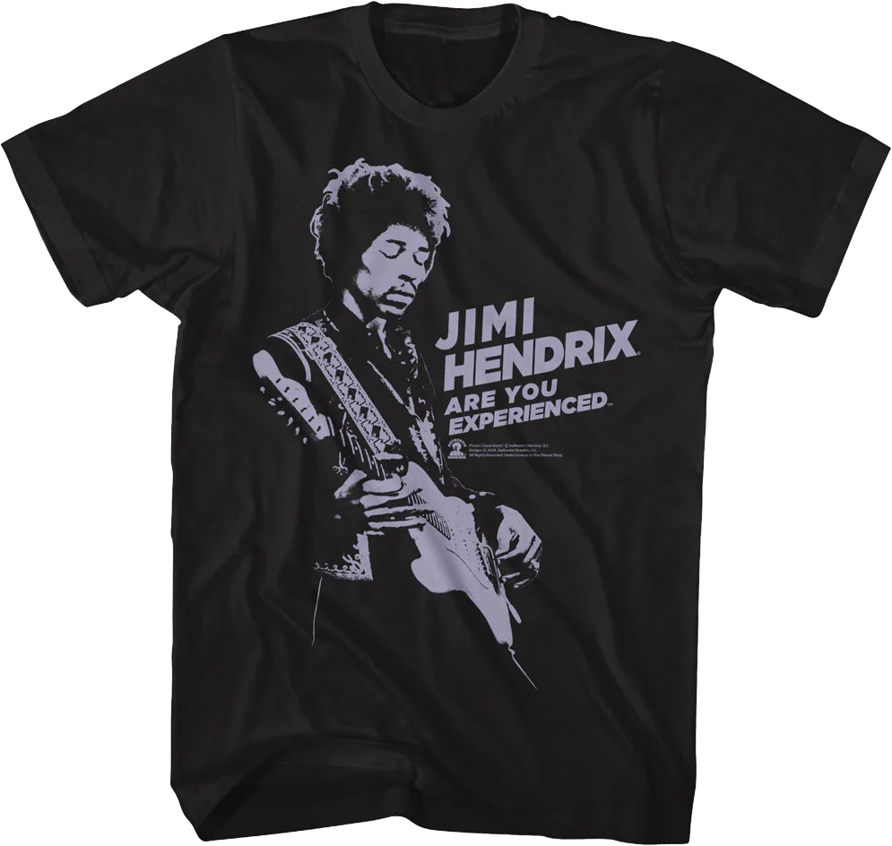 Retro Are You Experienced Jimi Hendrix T-Shirt