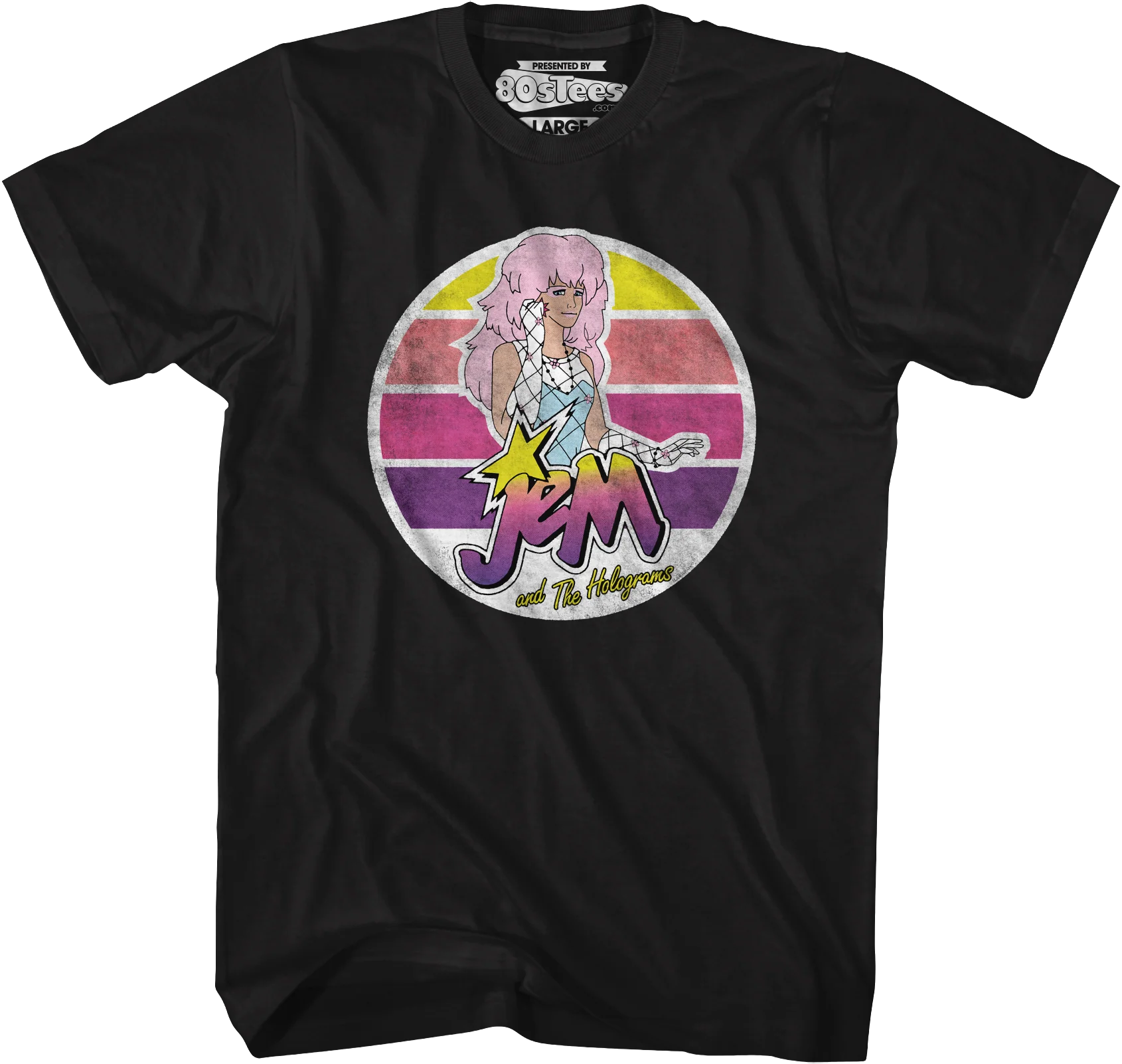 Retro Circle Jem T-Shirt