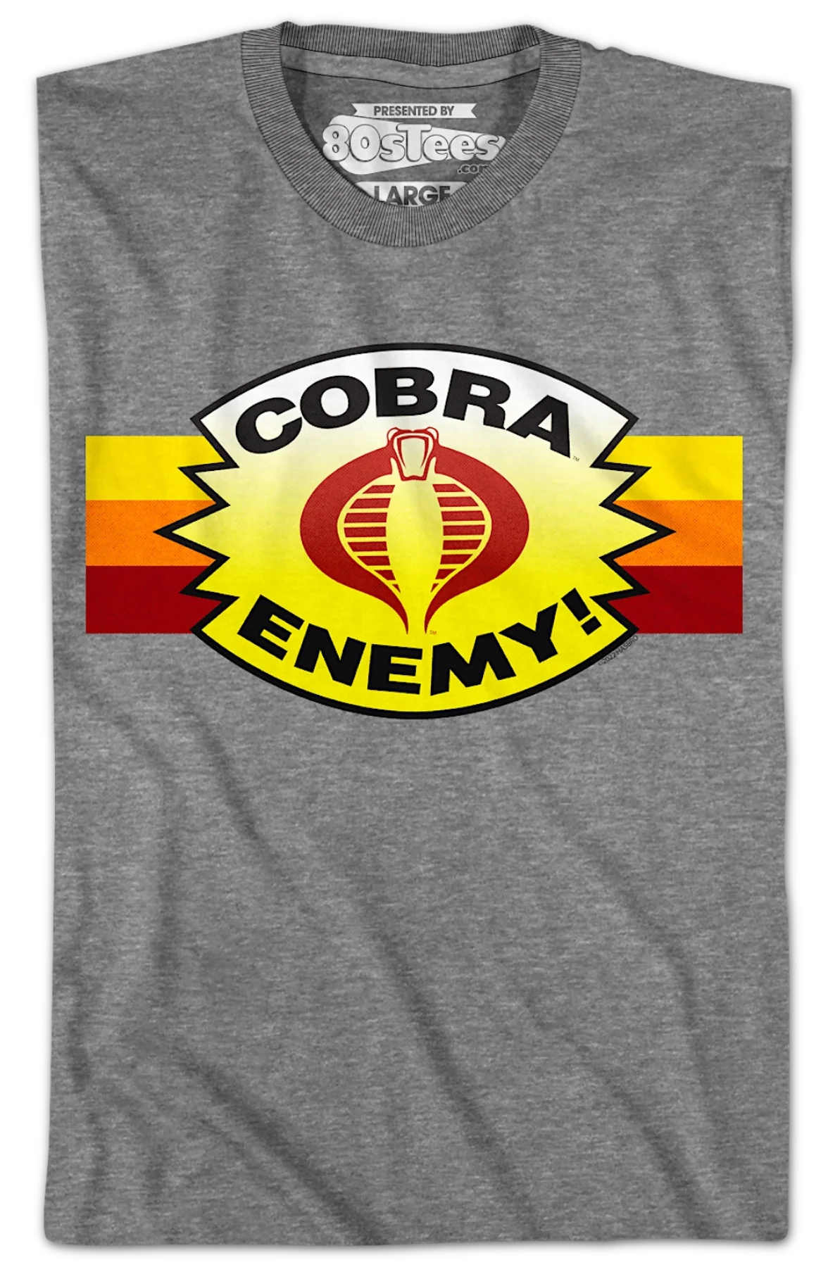 Retro Cobra Enemy GI Joe T-Shirt - Image 2