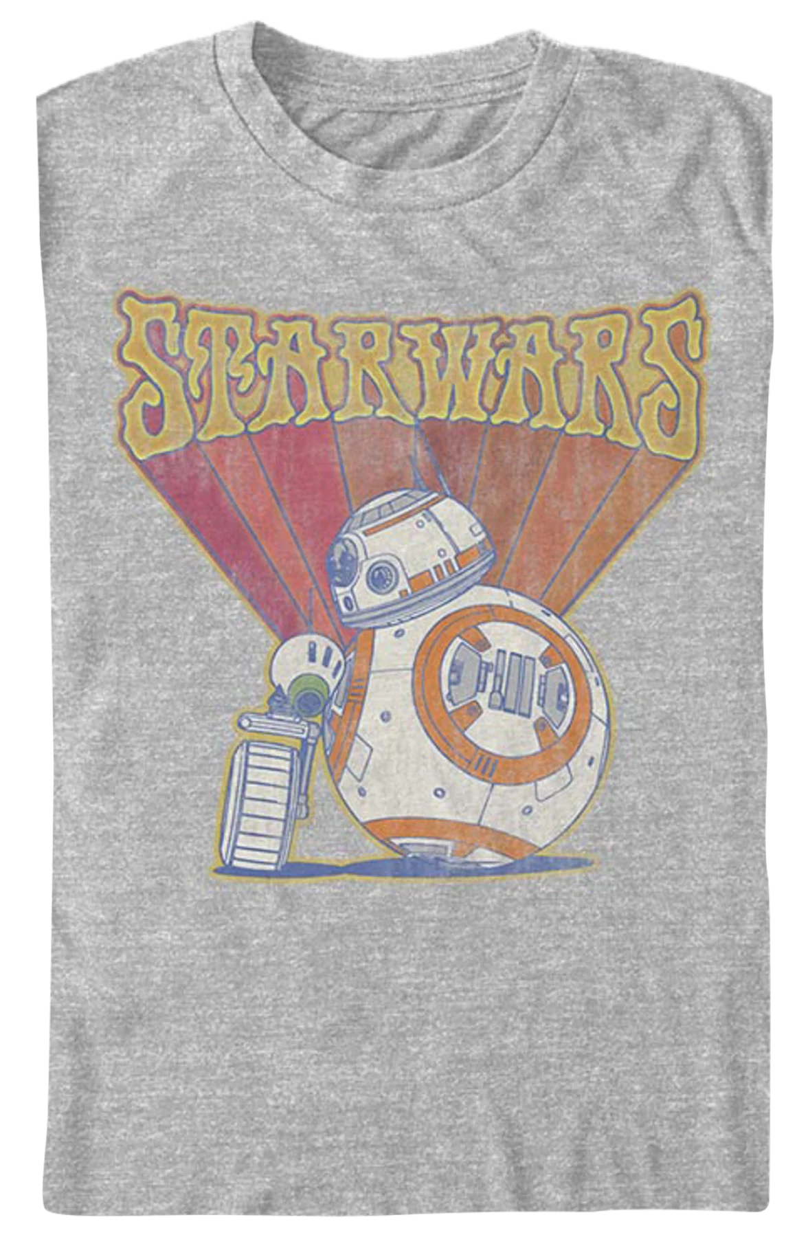 Retro D-O And BB-8 Star Wars T-Shirt - Image 2