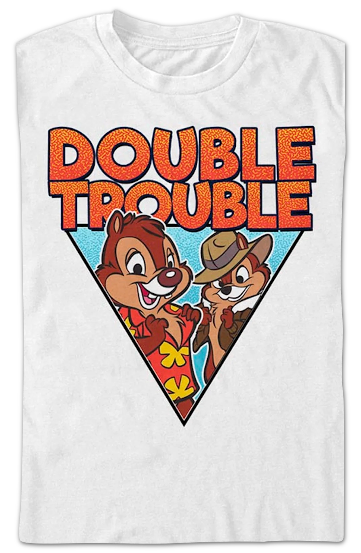 Retro Double Trouble Chip 'n Dale Rescue Rangers T-Shirt - Image 2
