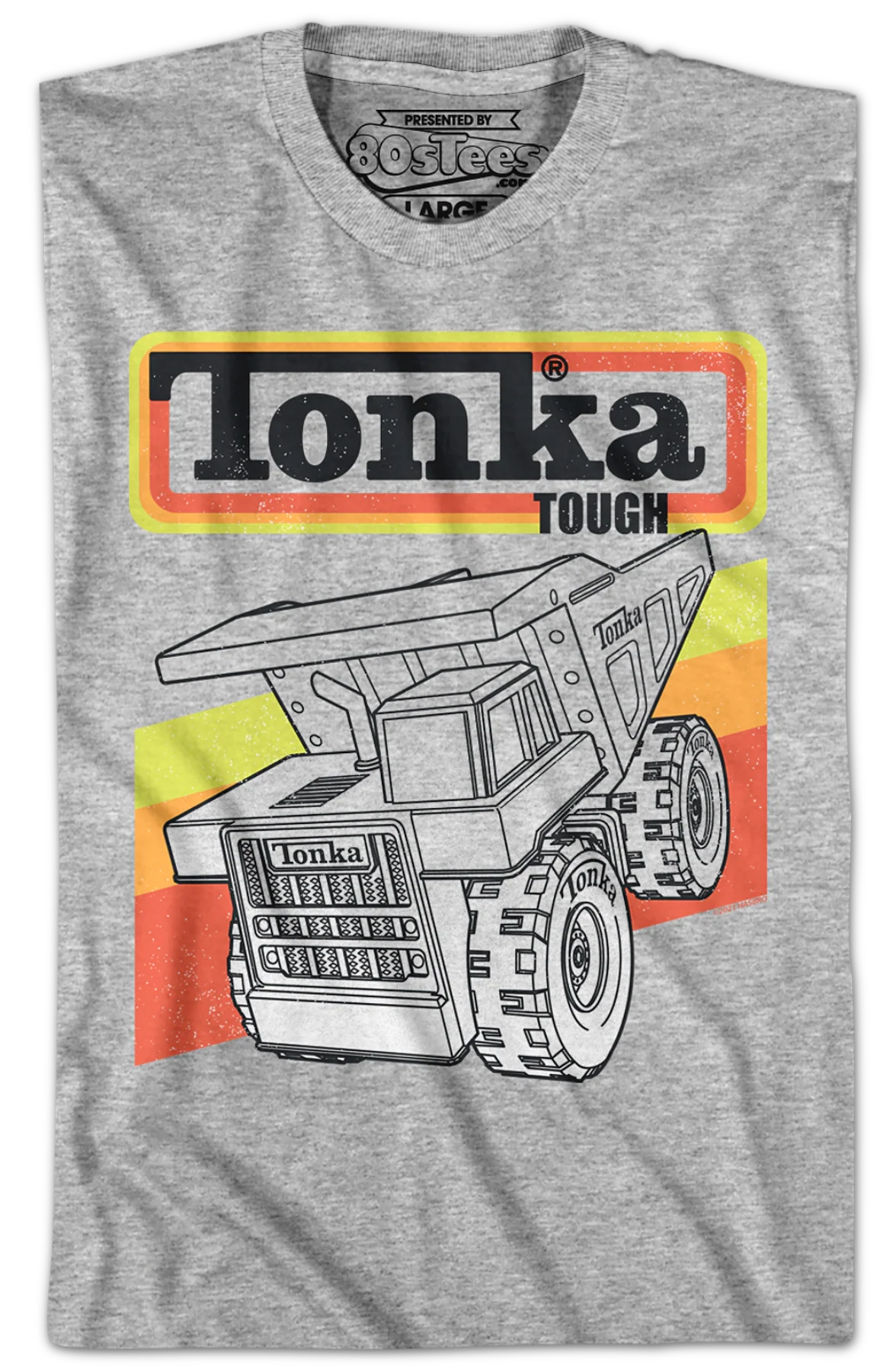 Retro Dump Truck Tonka T-Shirt - Image 2