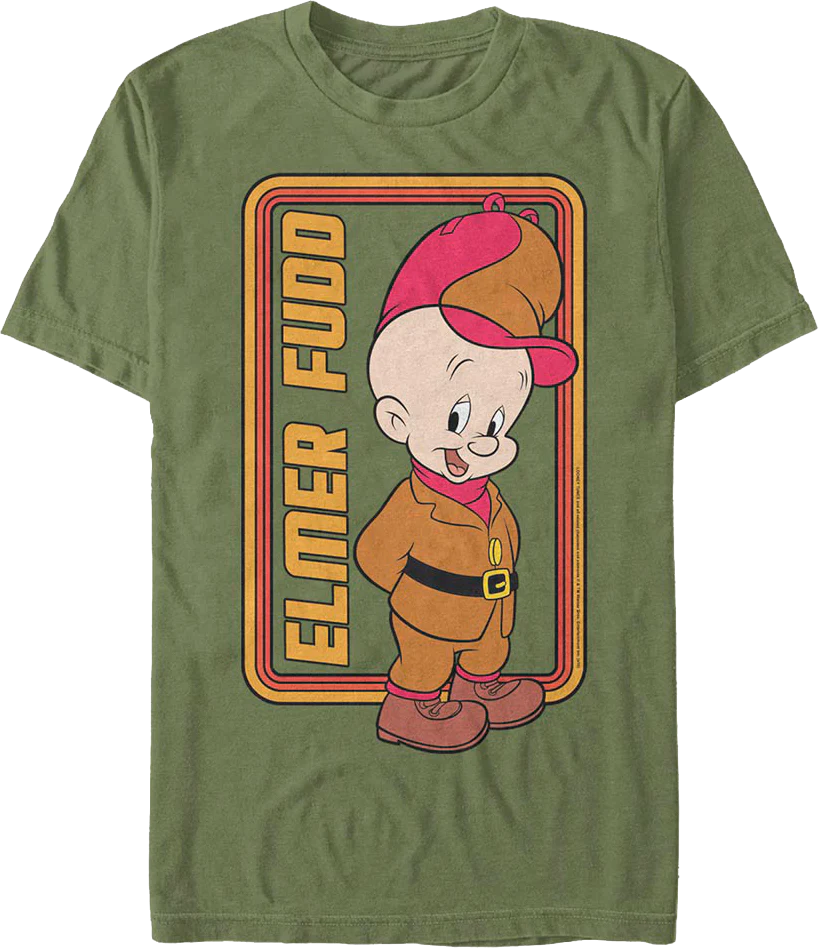 Retro Elmer Fudd Looney Tunes T-Shirt