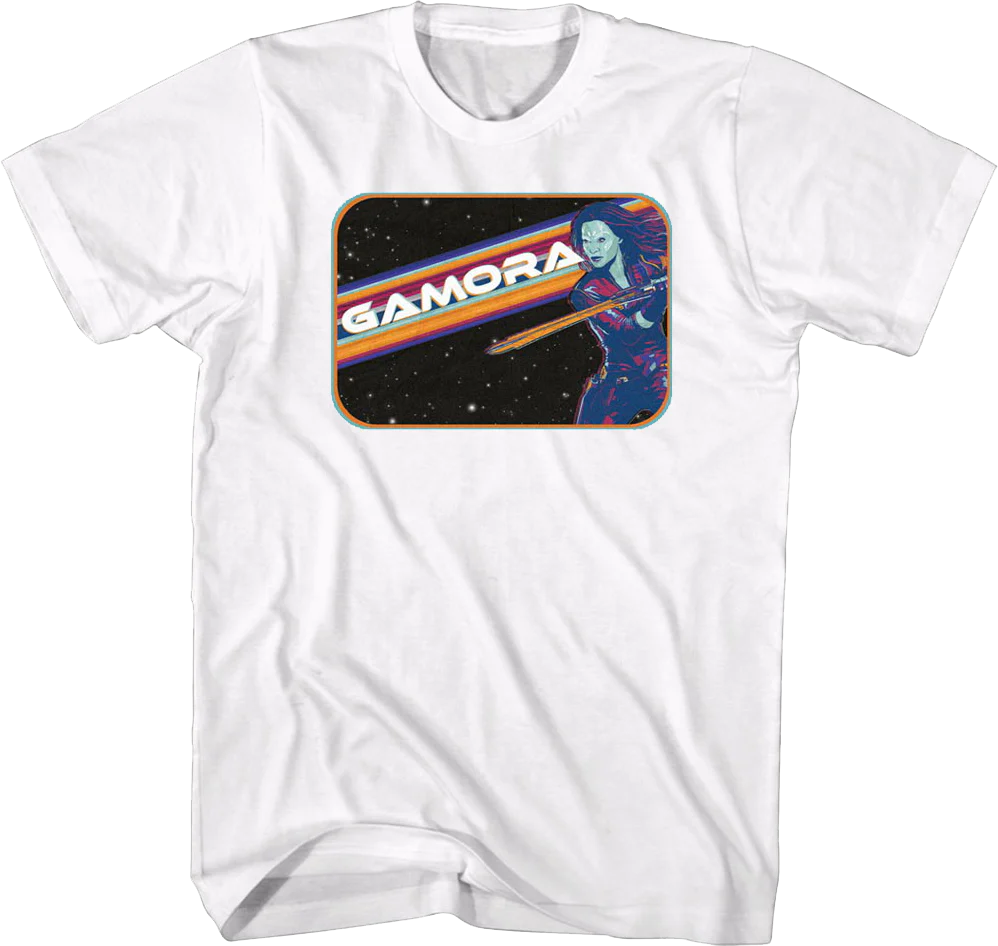 Retro Gamora Guardians Of The Galaxy Vol. 3 T-Shirt