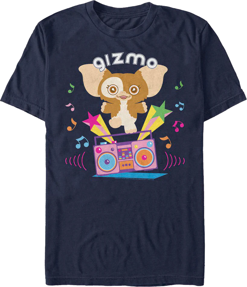 Retro Gizmo Stereo Gremlins T-Shirt
