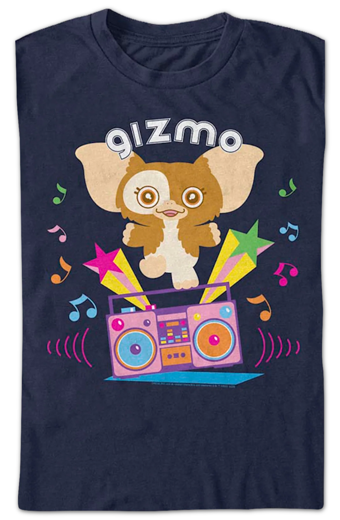 Retro Gizmo Stereo Gremlins T-Shirt - Image 2