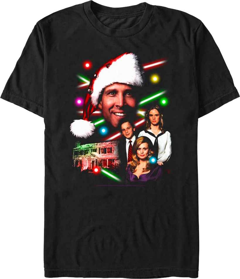Retro Griswold Family Portrait Christmas Vacation T-Shirt